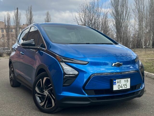 Синий Шевроле Bolt EV, объемом двигателя 0 л и пробегом 53 тыс. км за 20000 $, фото 1 на Automoto.ua