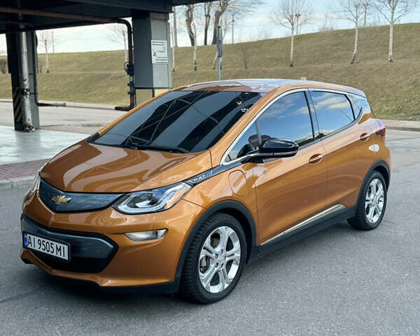 Помаранчевий Шевроле Bolt EV, об'ємом двигуна 0 л та пробігом 106 тис. км за 18500 $, фото 1 на Automoto.ua