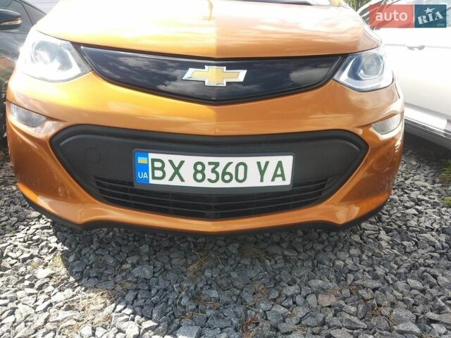 Помаранчевий Шевроле Bolt EV, об'ємом двигуна 0 л та пробігом 251 тис. км за 13999 $, фото 1 на Automoto.ua