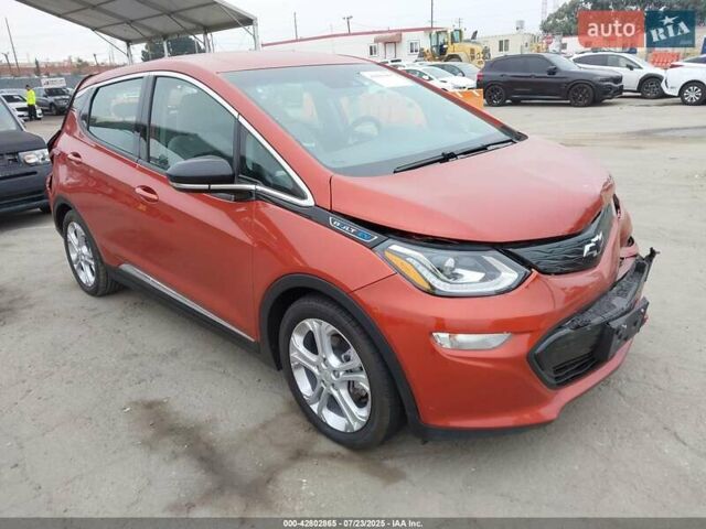 Оранжевый Шевроле Bolt EV, объемом двигателя 0 л и пробегом 54 тыс. км за 9300 $, фото 1 на Automoto.ua