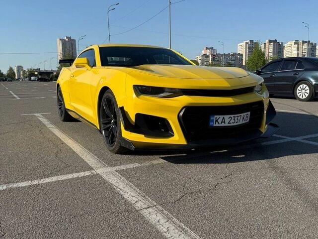 Желтый Шевроле Камаро, объемом двигателя 3.6 л и пробегом 83 тыс. км за 21600 $, фото 1 на Automoto.ua
