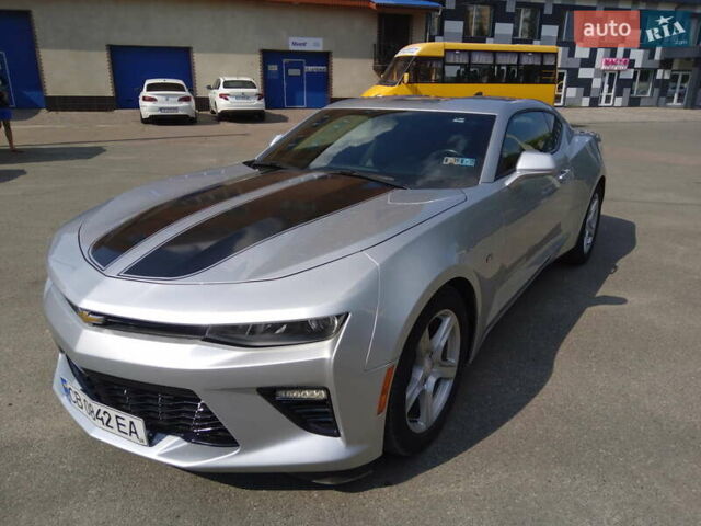 Серый Шевроле Камаро, объемом двигателя 2 л и пробегом 61 тыс. км за 21000 $, фото 1 на Automoto.ua