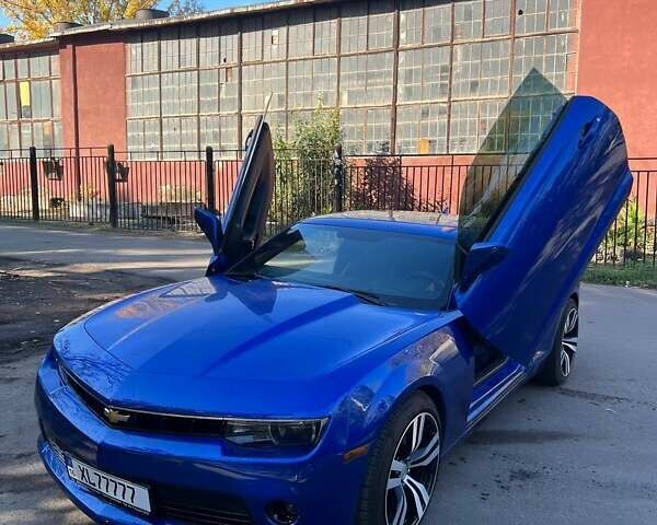Синий Шевроле Камаро, объемом двигателя 3.56 л и пробегом 185 тыс. км за 13500 $, фото 1 на Automoto.ua