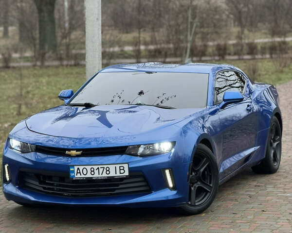 Синий Шевроле Камаро, объемом двигателя 2 л и пробегом 59 тыс. км за 15999 $, фото 1 на Automoto.ua