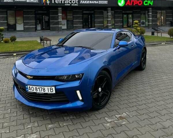 Синій Шевроле Камаро, об'ємом двигуна 2 л та пробігом 58 тис. км за 13200 $, фото 1 на Automoto.ua