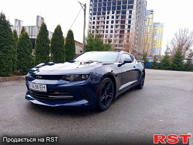 Синий Шевроле Камаро, объемом двигателя 2 л и пробегом 105 тыс. км за 12999 $, фото 1 на Automoto.ua