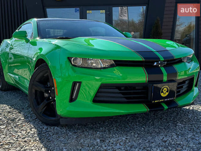 Зелений Шевроле Камаро, об'ємом двигуна 2 л та пробігом 71 тис. км за 20999 $, фото 1 на Automoto.ua