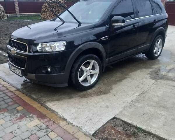 Черный Шевроле Каптива, объемом двигателя 2.2 л и пробегом 260 тыс. км за 9800 $, фото 1 на Automoto.ua