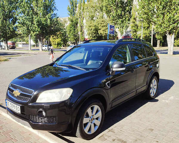 Чорний Шевроле Каптіва, об'ємом двигуна 2 л та пробігом 259 тис. км за 8200 $, фото 1 на Automoto.ua
