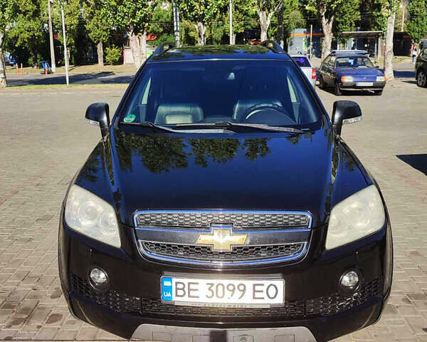 Черный Шевроле Каптива, объемом двигателя 2 л и пробегом 259 тыс. км за 6000 $, фото 1 на Automoto.ua