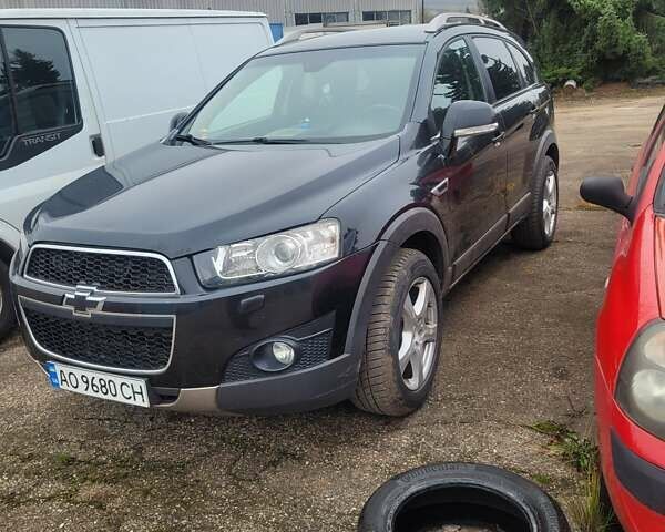 Чорний Шевроле Каптіва, об'ємом двигуна 2.2 л та пробігом 170 тис. км за 11000 $, фото 1 на Automoto.ua