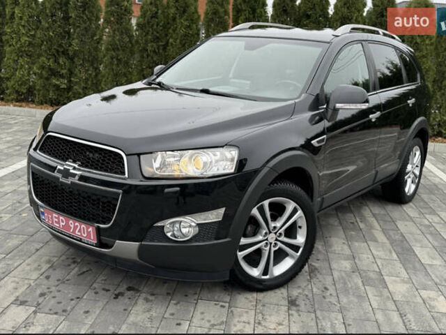 Черный Шевроле Каптива, объемом двигателя 2.2 л и пробегом 150 тыс. км за 12250 $, фото 1 на Automoto.ua