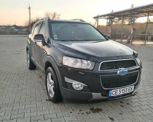 Черный Шевроле Каптива, объемом двигателя 2.2 л и пробегом 250 тыс. км за 10500 $, фото 1 на Automoto.ua