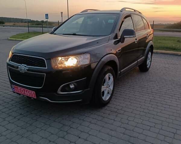 Черный Шевроле Каптива, объемом двигателя 2.2 л и пробегом 233 тыс. км за 12750 $, фото 1 на Automoto.ua