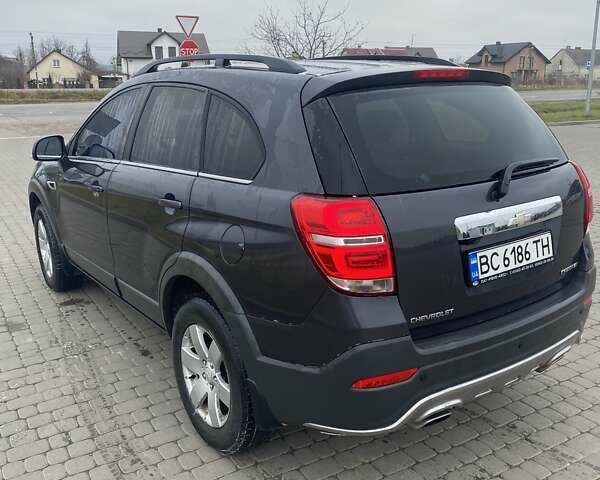 Черный Шевроле Каптива, объемом двигателя 2.4 л и пробегом 177 тыс. км за 11200 $, фото 1 на Automoto.ua