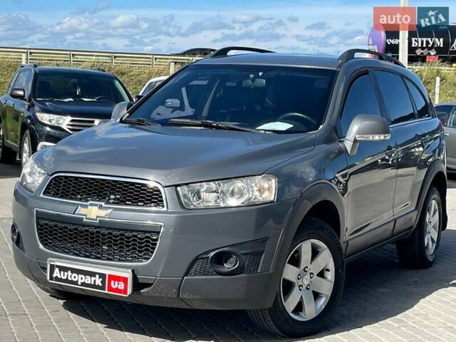 Серый Шевроле Каптива, объемом двигателя 2.2 л и пробегом 208 тыс. км за 10490 $, фото 1 на Automoto.ua