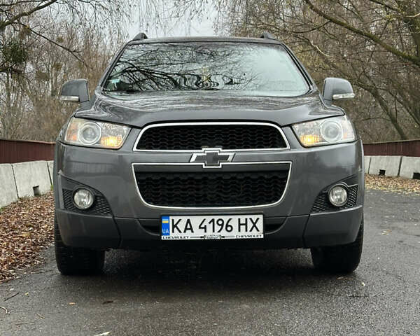 Серый Шевроле Каптива, объемом двигателя 2.2 л и пробегом 220 тыс. км за 11000 $, фото 1 на Automoto.ua