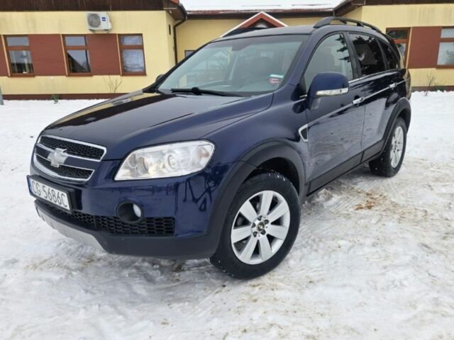 Синій Шевроле Каптіва, об'ємом двигуна 2 л та пробігом 180 тис. км за 3450 $, фото 1 на Automoto.ua