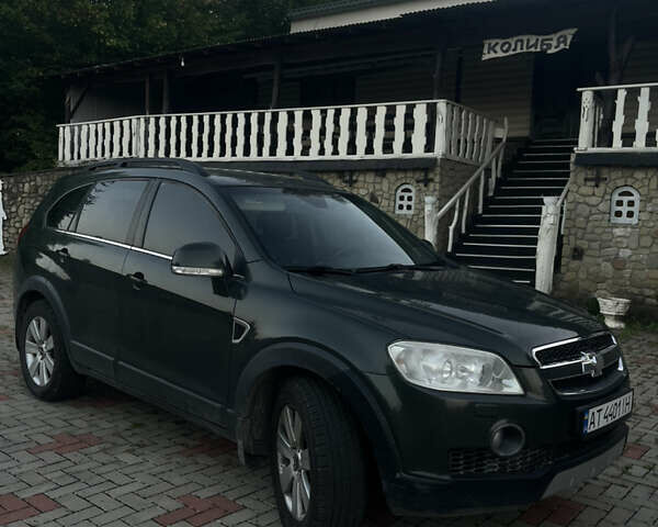 Зеленый Шевроле Каптива, объемом двигателя 2.41 л и пробегом 212 тыс. км за 7999 $, фото 1 на Automoto.ua