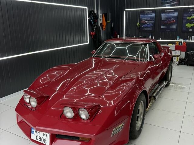 Красный Шевроле Корвет, объемом двигателя 5.7 л и пробегом 76 тыс. км за 84000 $, фото 1 на Automoto.ua