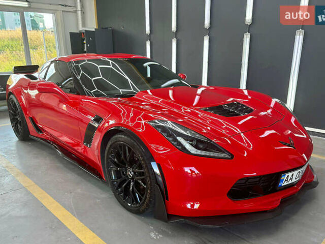 Красный Шевроле Корвет, объемом двигателя 6.16 л и пробегом 26 тыс. км за 77777 $, фото 1 на Automoto.ua