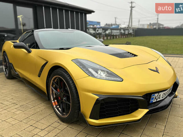 Желтый Шевроле Корвет, объемом двигателя 6.16 л и пробегом 46 тыс. км за 49500 $, фото 1 на Automoto.ua
