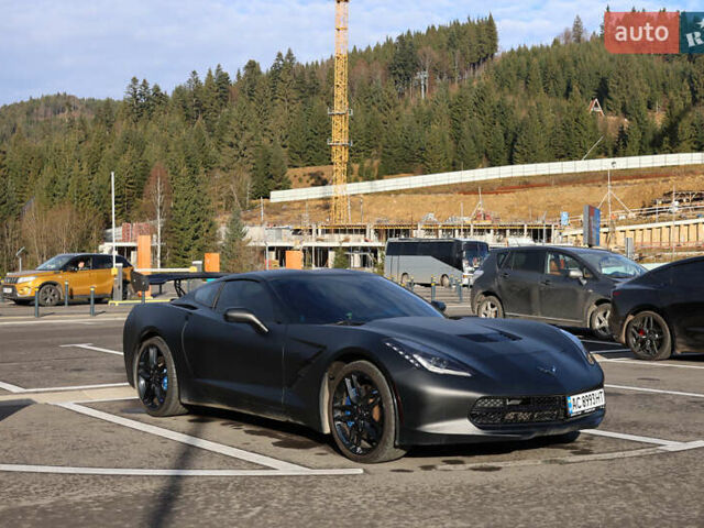 Серый Шевроле Корвет, объемом двигателя 6.16 л и пробегом 134 тыс. км за 43500 $, фото 1 на Automoto.ua