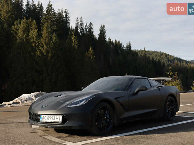 Серый Шевроле Корвет, объемом двигателя 6.2 л и пробегом 131 тыс. км за 45000 $, фото 1 на Automoto.ua