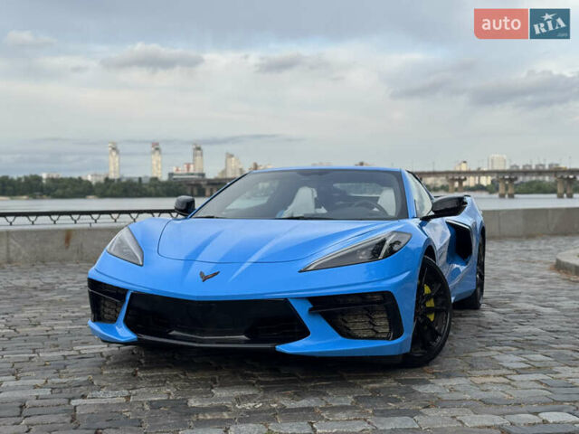 Синий Шевроле Корвет, объемом двигателя 6.2 л и пробегом 39 тыс. км за 94990 $, фото 1 на Automoto.ua