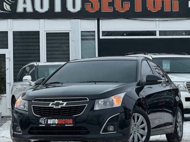 Черный Шевроле Круз, объемом двигателя 1.6 л и пробегом 168 тыс. км за 7100 $, фото 1 на Automoto.ua