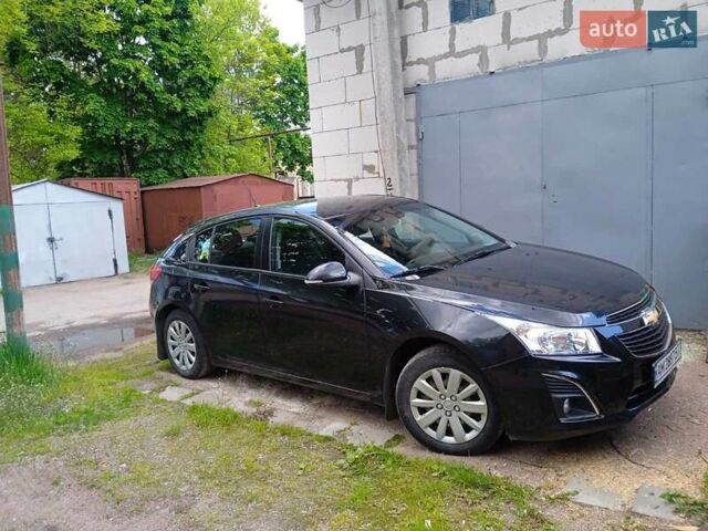 Черный Шевроле Круз, объемом двигателя 1.6 л и пробегом 86 тыс. км за 8800 $, фото 1 на Automoto.ua