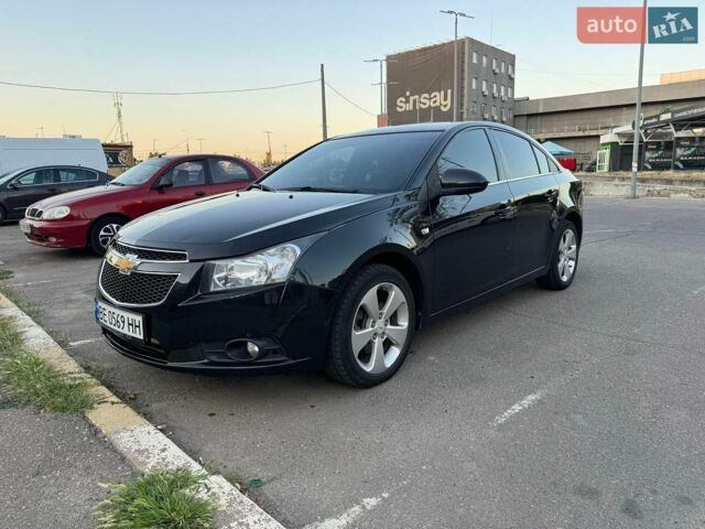 Черный Шевроле Круз, объемом двигателя 2 л и пробегом 205 тыс. км за 6000 $, фото 1 на Automoto.ua