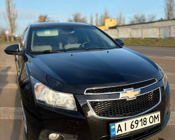 Черный Шевроле Круз, объемом двигателя 2 л и пробегом 237 тыс. км за 6900 $, фото 1 на Automoto.ua