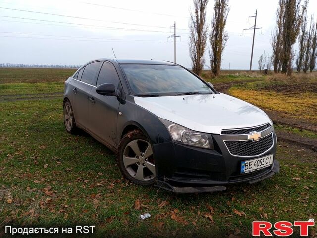 Черный Шевроле Круз, объемом двигателя 2 л и пробегом 160 тыс. км за 6000 $, фото 1 на Automoto.ua