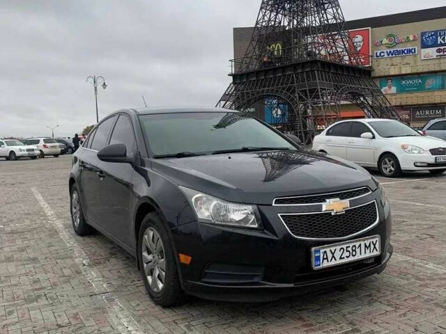 Черный Шевроле Круз, объемом двигателя 1.8 л и пробегом 125 тыс. км за 6680 $, фото 1 на Automoto.ua