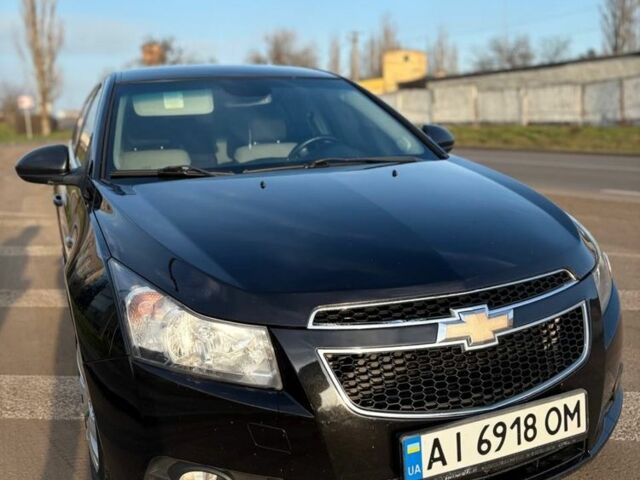Черный Шевроле Круз, объемом двигателя 2 л и пробегом 235 тыс. км за 6900 $, фото 1 на Automoto.ua