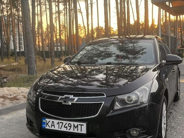 Черный Шевроле Круз, объемом двигателя 1.6 л и пробегом 131 тыс. км за 6666 $, фото 1 на Automoto.ua