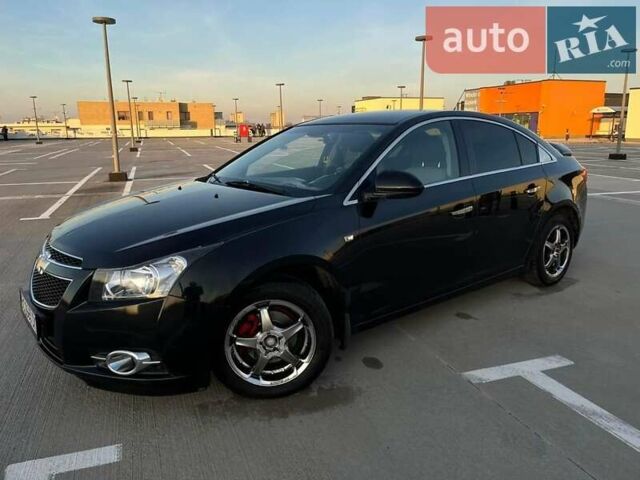 Черный Шевроле Круз, объемом двигателя 1.8 л и пробегом 158 тыс. км за 6700 $, фото 1 на Automoto.ua