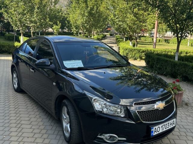 Черный Шевроле Круз, объемом двигателя 1.6 л и пробегом 123 тыс. км за 6515 $, фото 1 на Automoto.ua