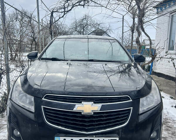 Черный Шевроле Круз, объемом двигателя 1.8 л и пробегом 307 тыс. км за 5300 $, фото 1 на Automoto.ua