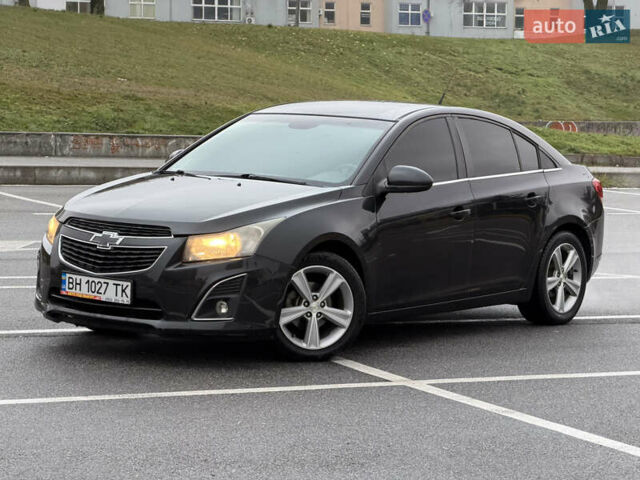 Черный Шевроле Круз, объемом двигателя 1.4 л и пробегом 243 тыс. км за 5800 $, фото 1 на Automoto.ua