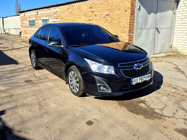 Черный Шевроле Круз, объемом двигателя 1.6 л и пробегом 168 тыс. км за 6300 $, фото 1 на Automoto.ua