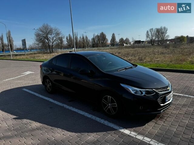 Черный Шевроле Круз, объемом двигателя 1.4 л и пробегом 196 тыс. км за 8500 $, фото 1 на Automoto.ua