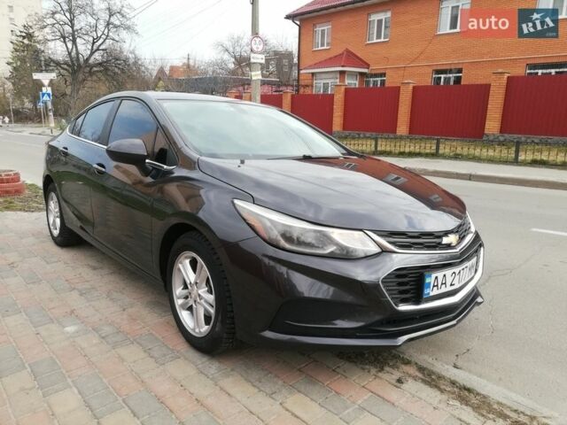 Черный Шевроле Круз, объемом двигателя 1.4 л и пробегом 47 тыс. км за 9499 $, фото 1 на Automoto.ua