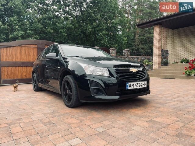 Черный Шевроле Круз, объемом двигателя 1.6 л и пробегом 132 тыс. км за 6200 $, фото 1 на Automoto.ua