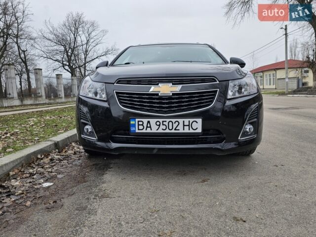 Черный Шевроле Круз, объемом двигателя 1.8 л и пробегом 112 тыс. км за 9000 $, фото 1 на Automoto.ua