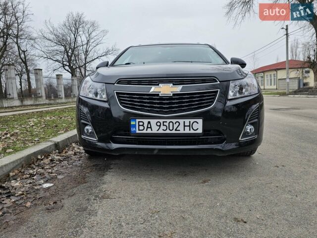 Черный Шевроле Круз, объемом двигателя 1.8 л и пробегом 112 тыс. км за 9000 $, фото 1 на Automoto.ua