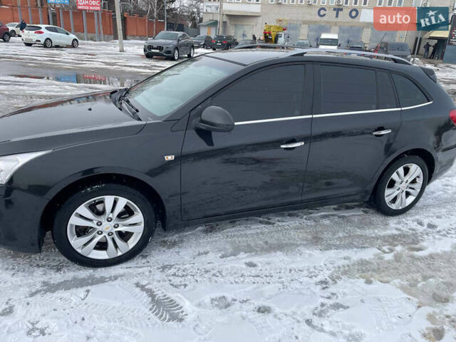Черный Шевроле Круз, объемом двигателя 2 л и пробегом 210 тыс. км за 7000 $, фото 1 на Automoto.ua
