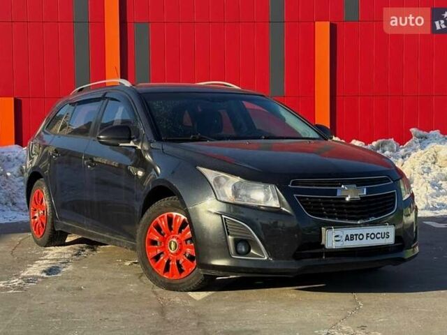 Черный Шевроле Круз, объемом двигателя 1.6 л и пробегом 188 тыс. км за 7490 $, фото 1 на Automoto.ua