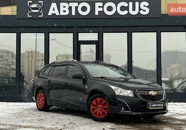 Черный Шевроле Круз, объемом двигателя 1.6 л и пробегом 187 тыс. км за 8990 $, фото 1 на Automoto.ua